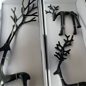 Black Deer Wall Decor